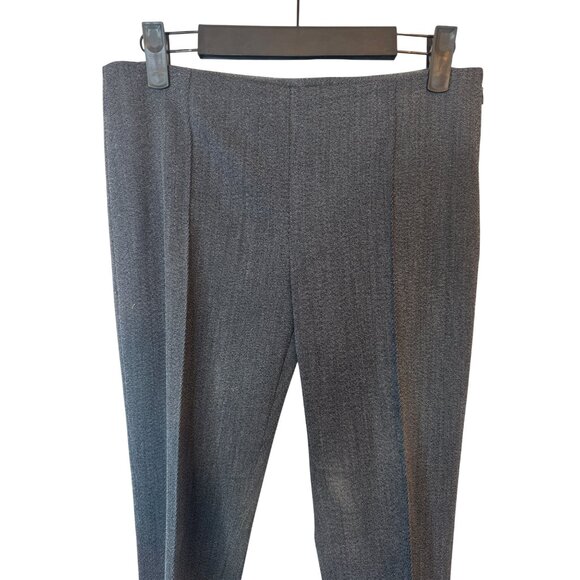 Theory Size 2 Wool Blend Slim-Fit Trousers Dark Gray - Picture 5 of 16